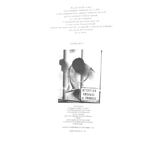 1980s "Venerie Aujourd'hui" 1982 Bouessee, Joel For Sale - Image 5 of 13