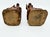 Mid 20th Century Vintage Mid-Century Philippine Igorot Hand-Carved Wood Tribal Statues – Pair (Male Warrior & Female Gatherer) For Sale - Image 5 of 5