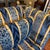 Custom Blue Velvet Knole Sofa For Sale - Image 10 of 10