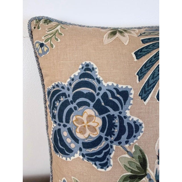 A striking decorative pillow crafted from a celebrated exotic jungle print, inspired by Josef Frank’s iconic 1940s...