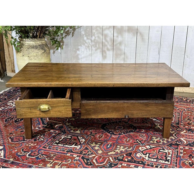 Antique Walnut Coffee Table, Late 19th Century For Sale - Image 16 of 17