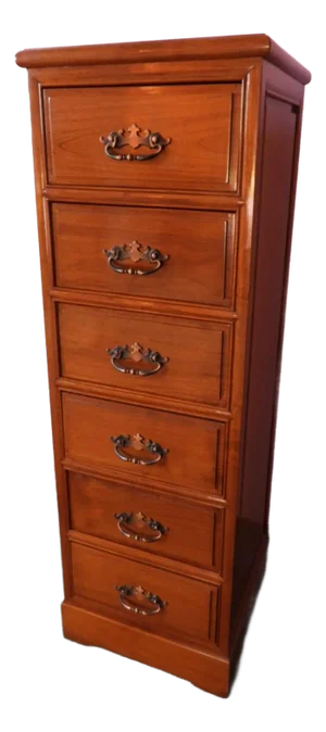 Vintage 1960s Lacquered Rosewood Lingerie Chest of Drawers George Yee Asian Hong Kong