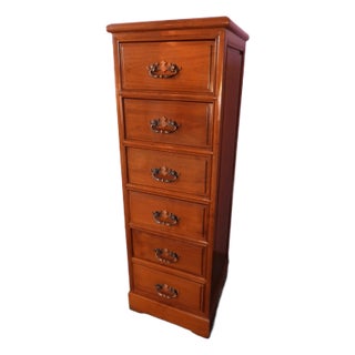 Vintage 1960s Lacquered Wood Lingerie Chest of Drawers George Yee Asian Hong Kong For Sale