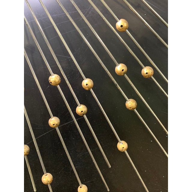 New Sculpture Bronze Sunburst Wall or Ceiling Lamp For Sale - Image 4 of 9