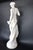 Late 19th Century Italian Carrara Marble Statue of a Young Lady. For Sale - Image 12 of 16