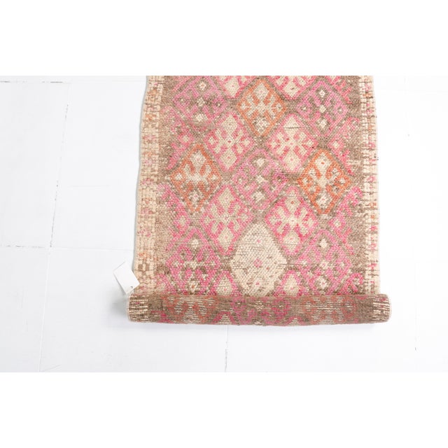 Turkish Extra Long Vintage Turkish Hallway Runner For Sale - Image 3 of 9