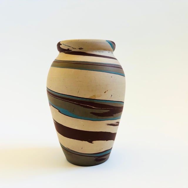 Niloak Mission Swirl Pottery Vase For Sale In San Francisco - Image 6 of 8