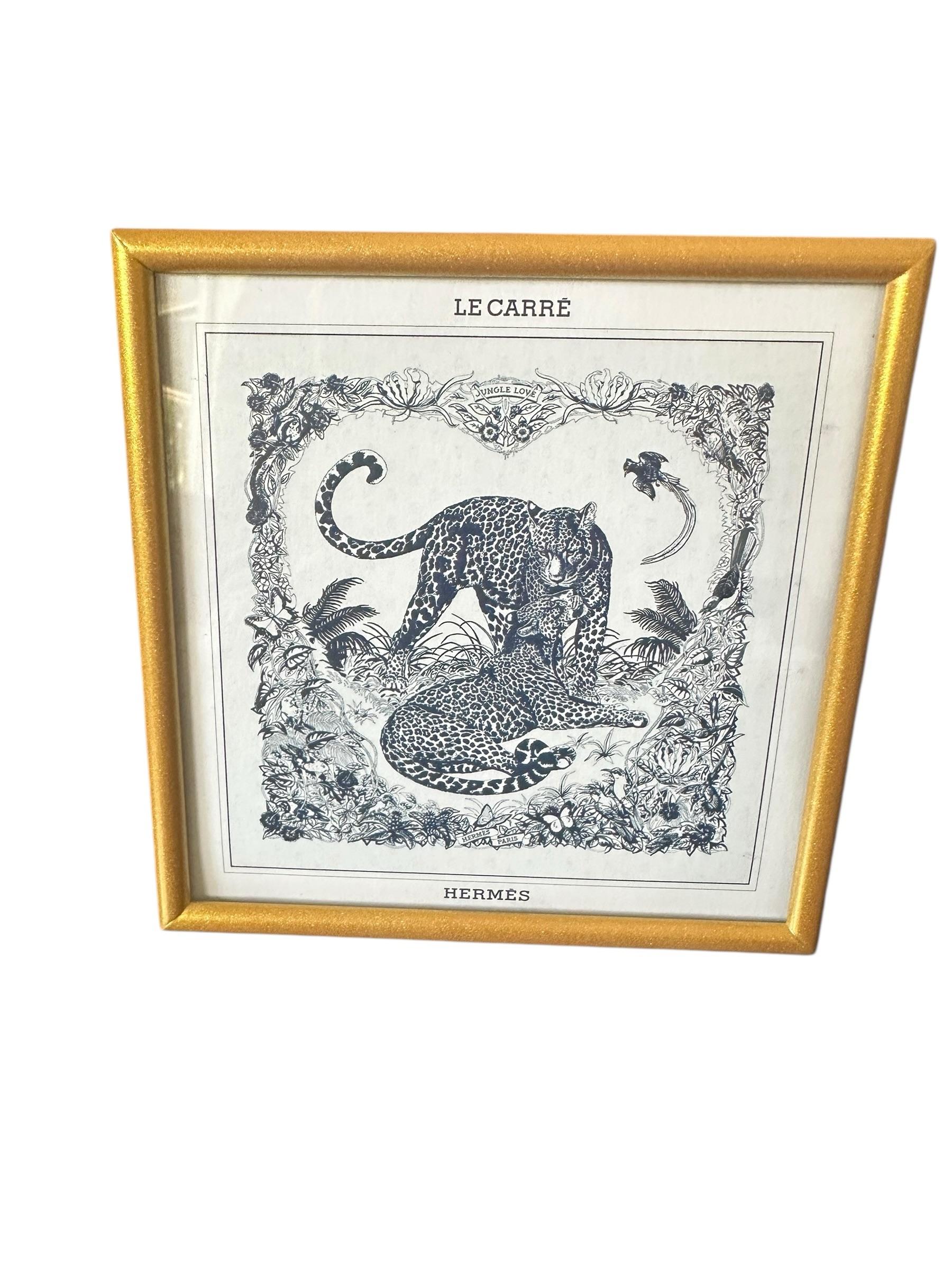 HERMES アフリカ チーター Hermes Cheetah Leppard Animal Hermes 2006 Collection Authentic