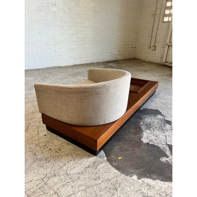 1960s Mid Century Cloud Chair Settee by Adrian Pearsall for Craft Associates For Sale - Image 5 of 6