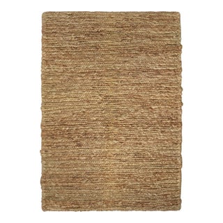 Rug & Kilim Thick Woven Natural Fiber Rug, 10' x 14' For Sale