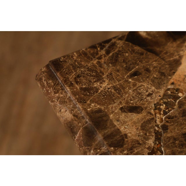 Henkel Harris Empire Style Marble Top Mahogany Chest Of Drawers For Sale - Image 13 of 18