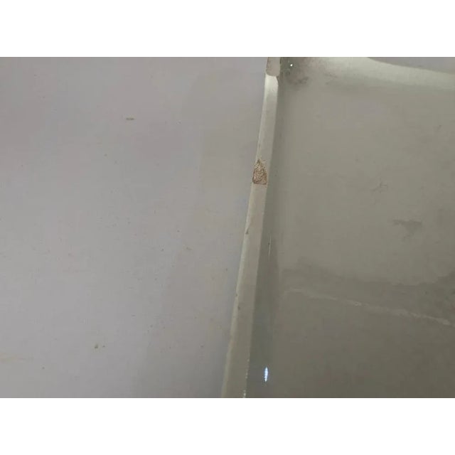 Art Deco Trivet in Ceramic attributed to Luneville, France, 1940s For Sale - Image 3 of 10