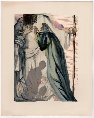 Salvador Dali, The Blind of Envy, 1964, Original Woodcut
