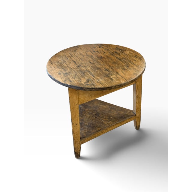 English Antique 18th C English Country Cricket Table For Sale - Image 3 of 3