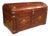 French Mahohgany Trunk, 1950 For Sale