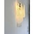 White Clear Conchiglie Murano Glass Gold Wall Sconce by Simoeng For Sale - Image 8 of 9