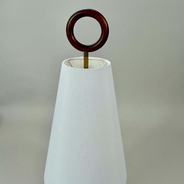 Mid-Century Teak Table Lamp, Sweden, 1960s For Sale - Image 13 of 14
