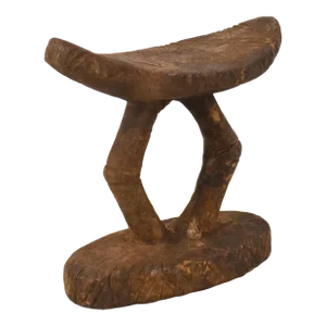 Mid 20th Century Mid-Century African Dogon Wood Headrest