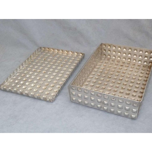 Art Noveau Aluminum Box by Josef Hoffmann For Sale - Image 4 of 17