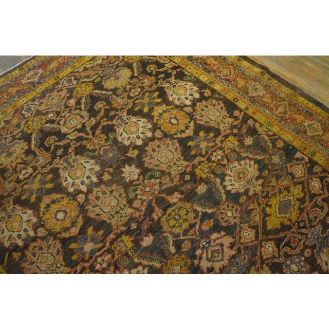 Late 19th Century Persian Malayer Carpet ( 6'2" x 7' - 188 x 213 cm ) For Sale In New York - Image 6 of 6