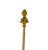 Late 19th Century Gilt-Bronze & Carved Wood Floor Lamp For Sale - Image 9 of 13