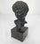 Roman Style bronze bust entitled "Roman Head of a Youth" manufactured by MMA (Metropolitan Museum of Art) in 1986 on heavy...