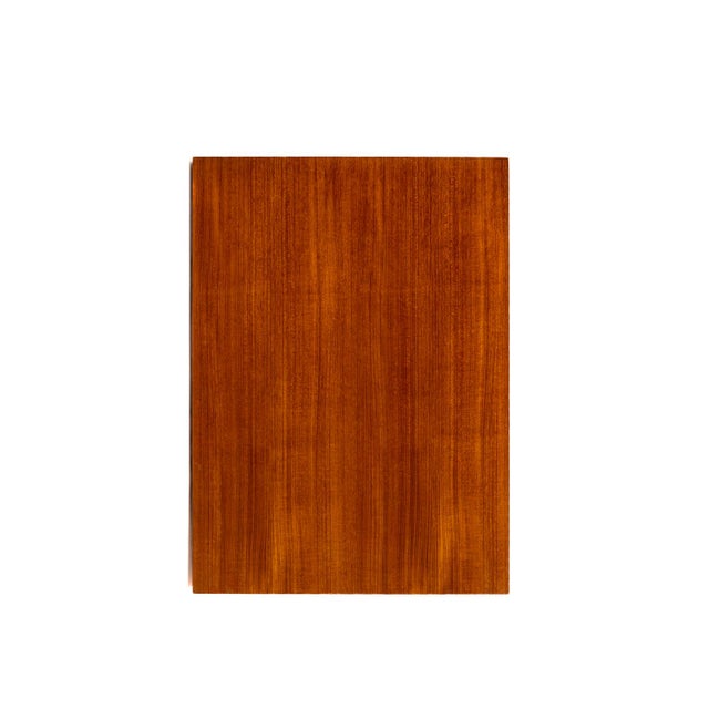 Black Teak and Black Painted Metal Desk, Europe, 1960s For Sale - Image 8 of 9