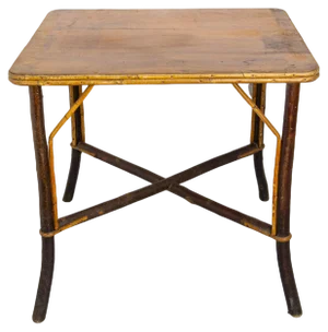 French Console or Side Table in Hazel Wood, 1920s