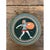 Vintage Painted Metal Plate With Greek Warrior For Sale - Image 10 of 12
