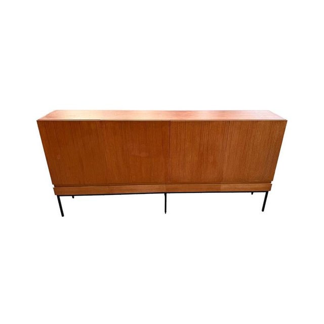 Vintage Model B60 Highboard by Dieter Waeckerlin for Behr, 1950s For Sale - Image 9 of 10