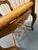 Vintage Carved Ladder‑Back Rush Seat Chairs – Set of 6 For Sale - Image 9 of 12