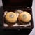 Carved Dragon and Phoenix Baoding Balls With Wooden Box For Sale - Image 4 of 8