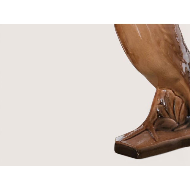 Art Deco Ceramic Pheasants, 1950s, Set of 2 For Sale - Image 6 of 11