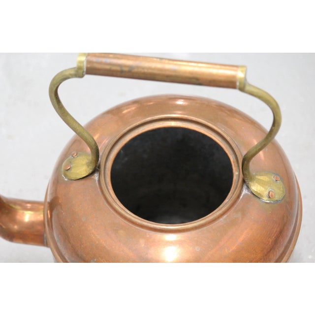 Large Copper Ketle with Brass Handle, France, 1970s For Sale - Image 15 of 16