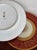 1930s Pickard Red & Gold Czech Bohemian Porcelain Dinner Plates - Set of 8 For Sale - Image 15 of 16