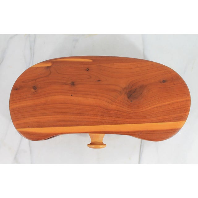 Vintage Cedar Wood Dresser Top Trinket Box For Sale - Image 10 of 10