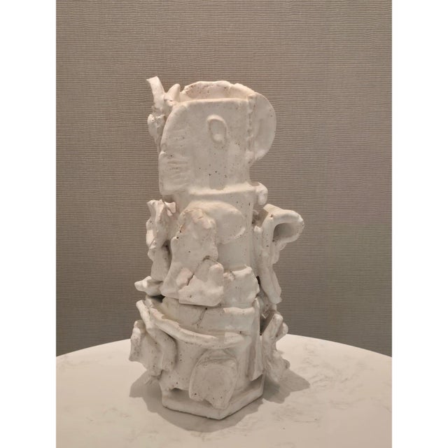 Las Meninas #1 — Sculptural Ceramic Vase by Diane Grant For Sale - Image 11 of 11