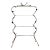 Mid Century European Gold Metal and Glass Etagere/Shelves/Plant Stand For Sale