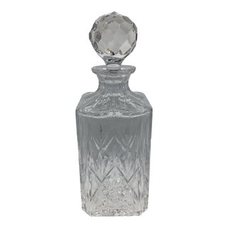 Vintage Tiffany & Co Crystal Decanter Sybil Pattern by Sybil Connolly For Sale