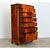 French 19th Century Walnut Louis Philippe Semainier For Sale - Image 4 of 8