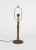 Early 20th Century Cast Brass Table Lamp with Spider Web For Sale - Image 12 of 12