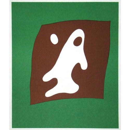 Jean Hans ARP ( 1886-1966 ) Les Premiers Maitres De L'Art Abstrait, 1949 Original exhibition poster on wove paper....