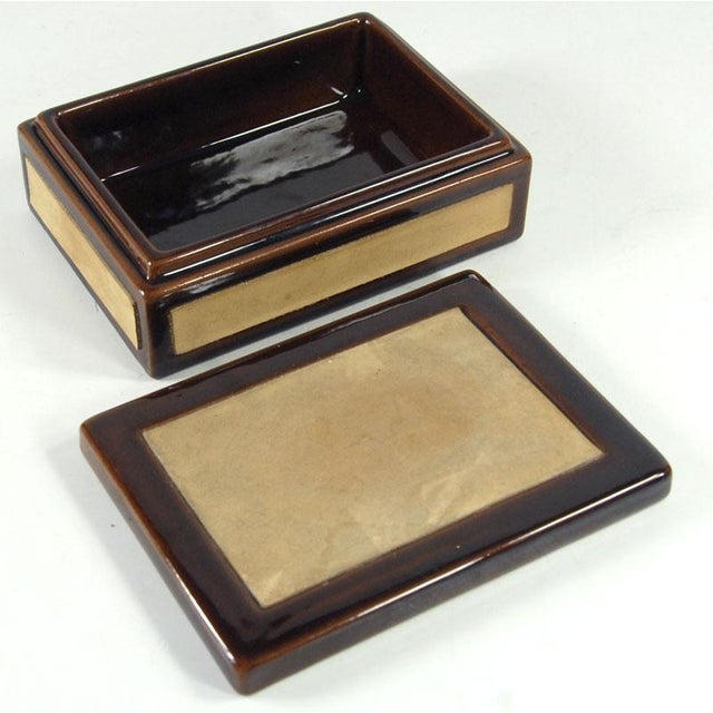 Ceramic Italian Ceramic Box from SC3, 1970s For Sale - Image 7 of 11