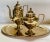 Vintage Mirror Finish Gold-Tone Tea Pot For Sale In Jacksonville, FL - Image 6 of 6