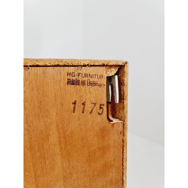 Danish Modern Modular Oak Shelving System by Hansen & Guldborg Mobler, Denmark, 1960s For Sale - Image 10 of 11