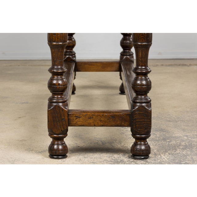 Early 19th Century French Alpine Oak Folding Table For Sale - Image 9 of 17