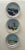 Royal Copenhagen, Det Danske Lands, set of three plates. Havet (sea), Fjord (inlet) & Mollen (windmill). Perfect for any...