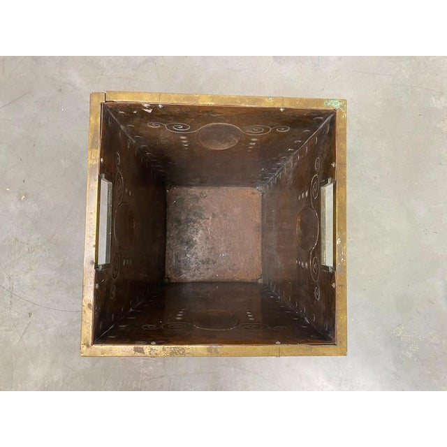 Art Nouveau Umbrella Stand attributed to Otto Prutscher for Wiener Werkstätte, 1890s For Sale - Image 11 of 12