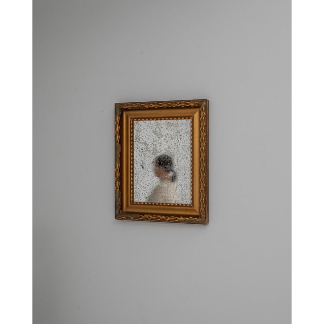 20th Century French Gilded Wooden Mirror For Sale - Image 4 of 18