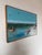 Mid-Century Modern 1977 Vintage Coastal Seascape Oil on Canvas Painting – Signed, Illegible For Sale - Image 3 of 12
